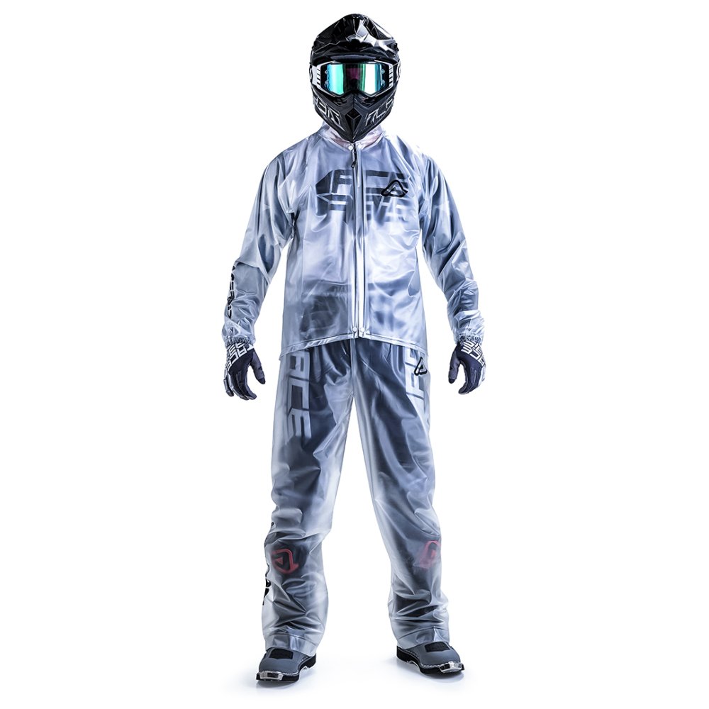 Chaqueta chubasquero Acerbis Rain transparente 3.0