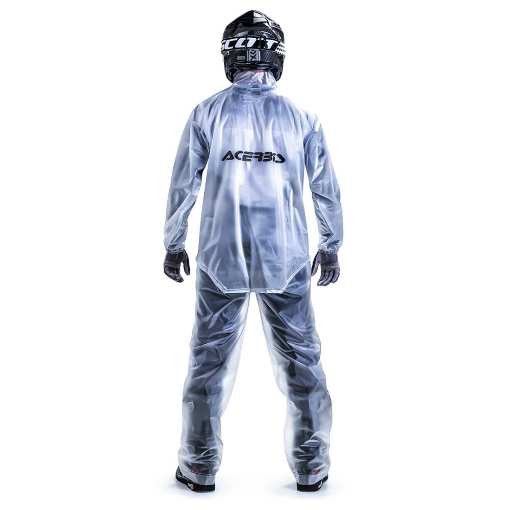 Chaqueta chubasquero Acerbis Rain transparente 3.0