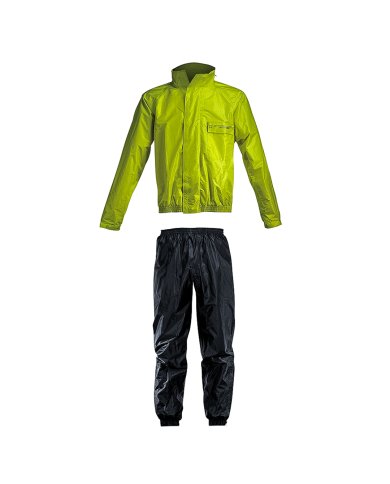 Chubasquero y pantalón impermeables Rain Suit Logo Set