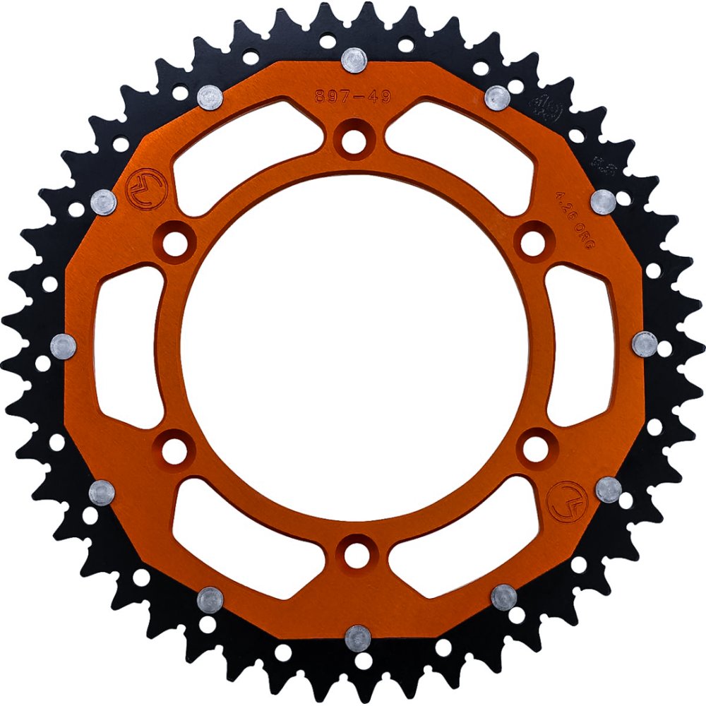 Corona acero-aluminio Mooseracing KTM / Husqvarna / Gas Gas