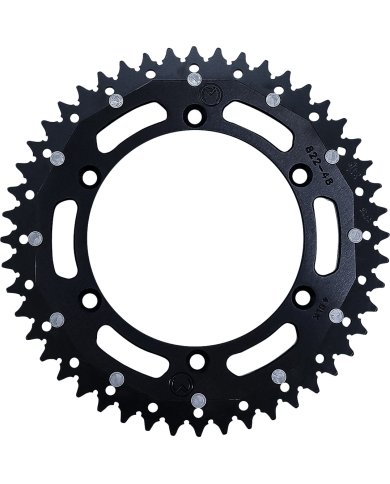Corona acero-aluminio Mooseracing Gas Gas / Husqvarna / Sherco