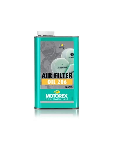 Aceite filtro de aire Motorex Air Filter Oil 206 1L.