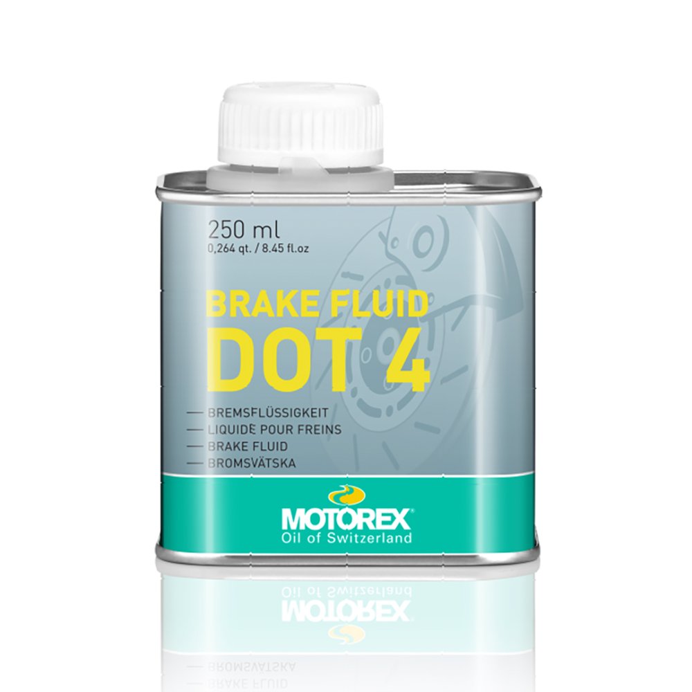 Líquido de frenos Motorex DOT4 250ml.