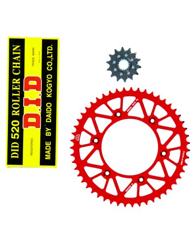 Kit de arrastre Honda CR 250 R 88-07 CRF 450 R 02-25 CRF 250 R 22 Kit de arrastre Honda CR 250 R 88-07 CRF 450 R 02-25 CRF 250 R 22