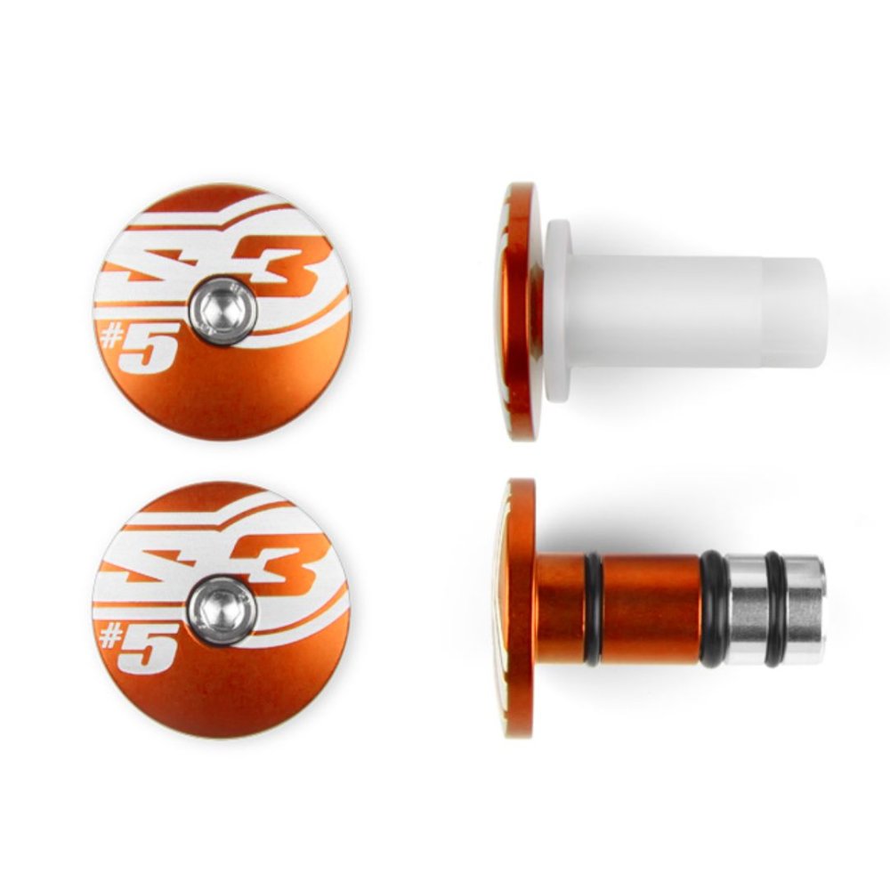 Topes de Manillar S3 "5" Trial/Enduro manillar estándar Ø14