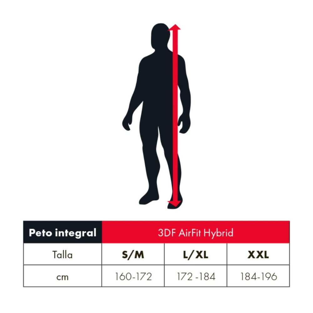 Peto integral Leatt 3DF Airfit Hybrid