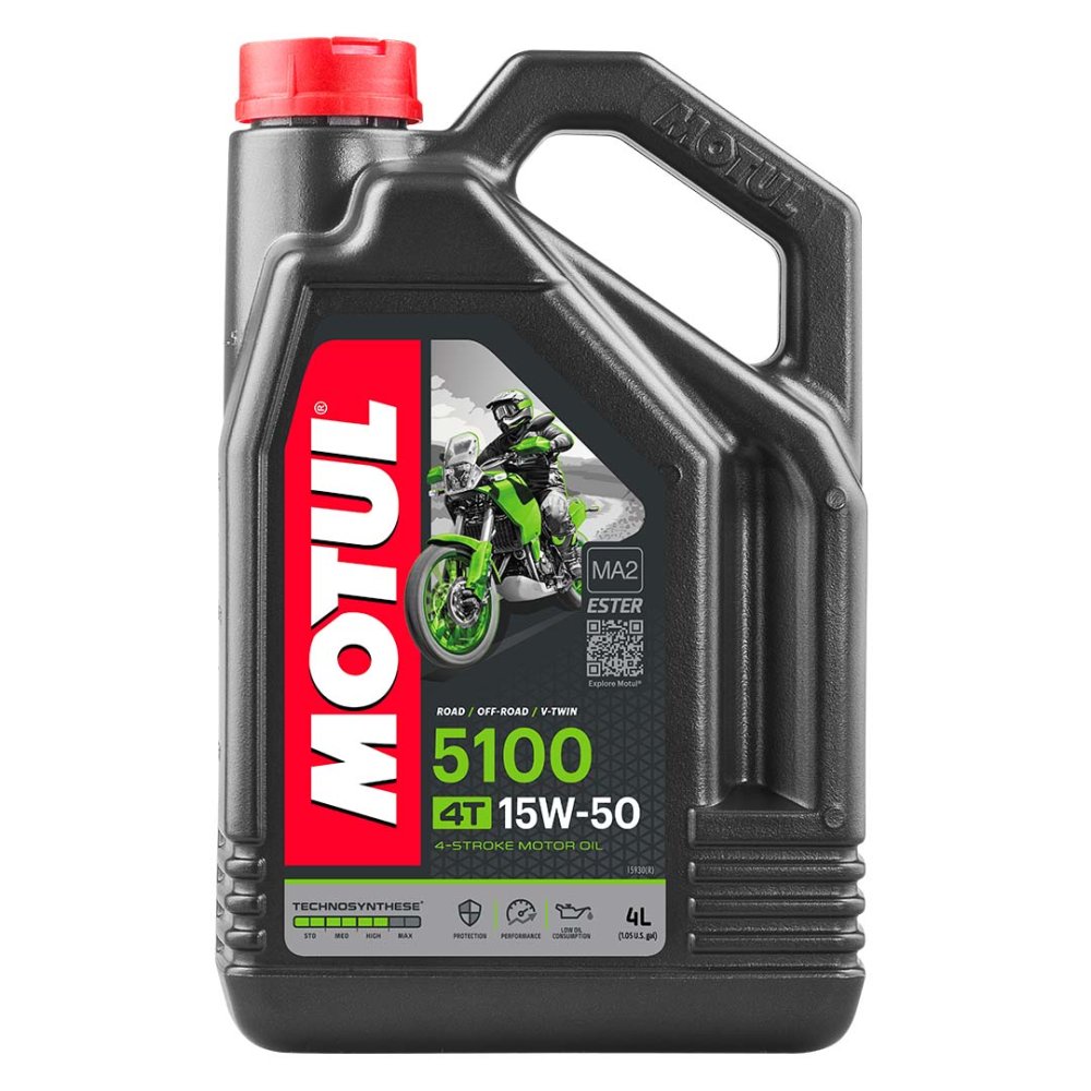 Aceite motor 4T Motul 5100 15W50 (4 Litros) Aceite motor 4T Motul 5100 15W50 (4 Litros)