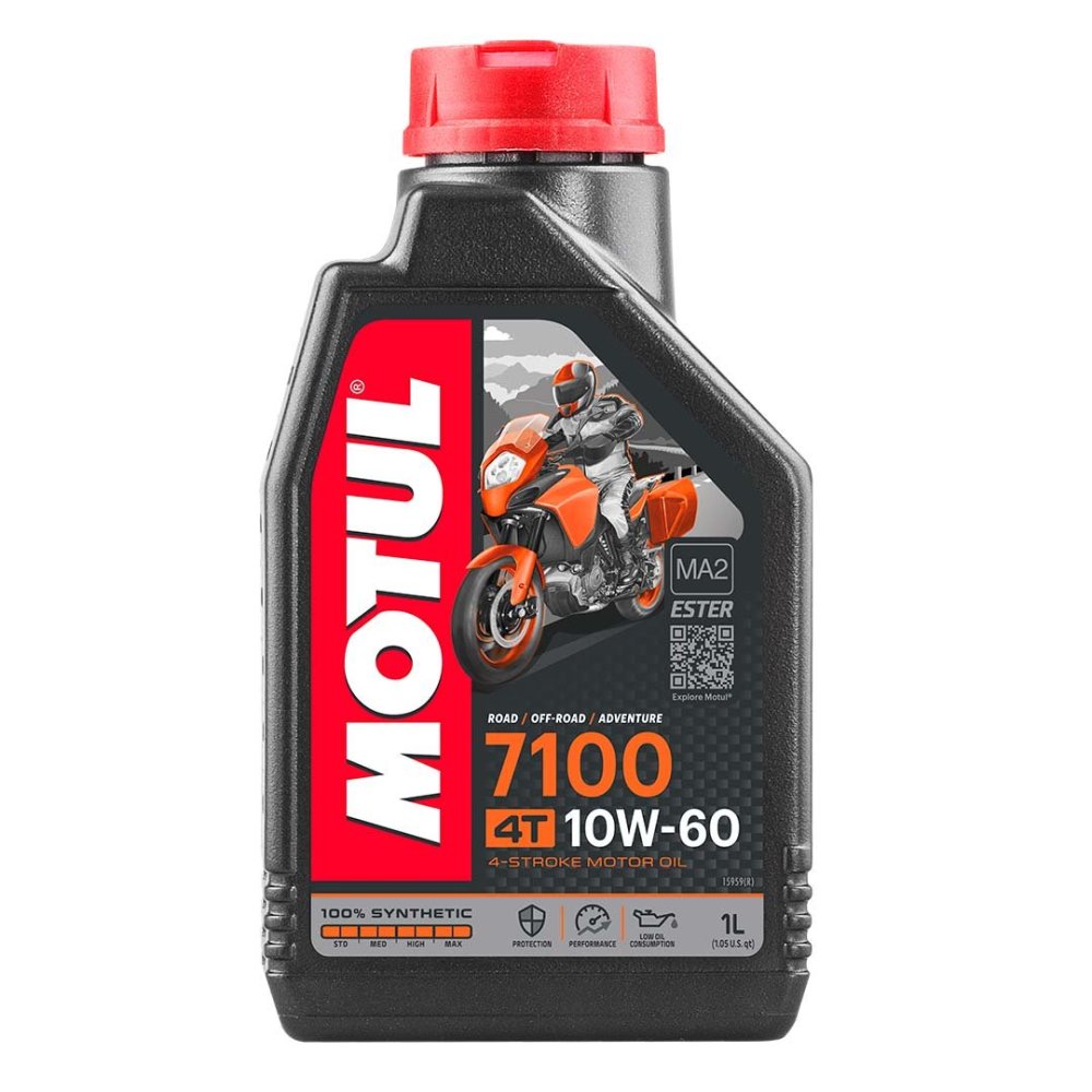 Aceite motor 4T Motul 7100 10W60 (1 Litro) Aceite motor 4T Motul 7100 10W60 (1 Litro)