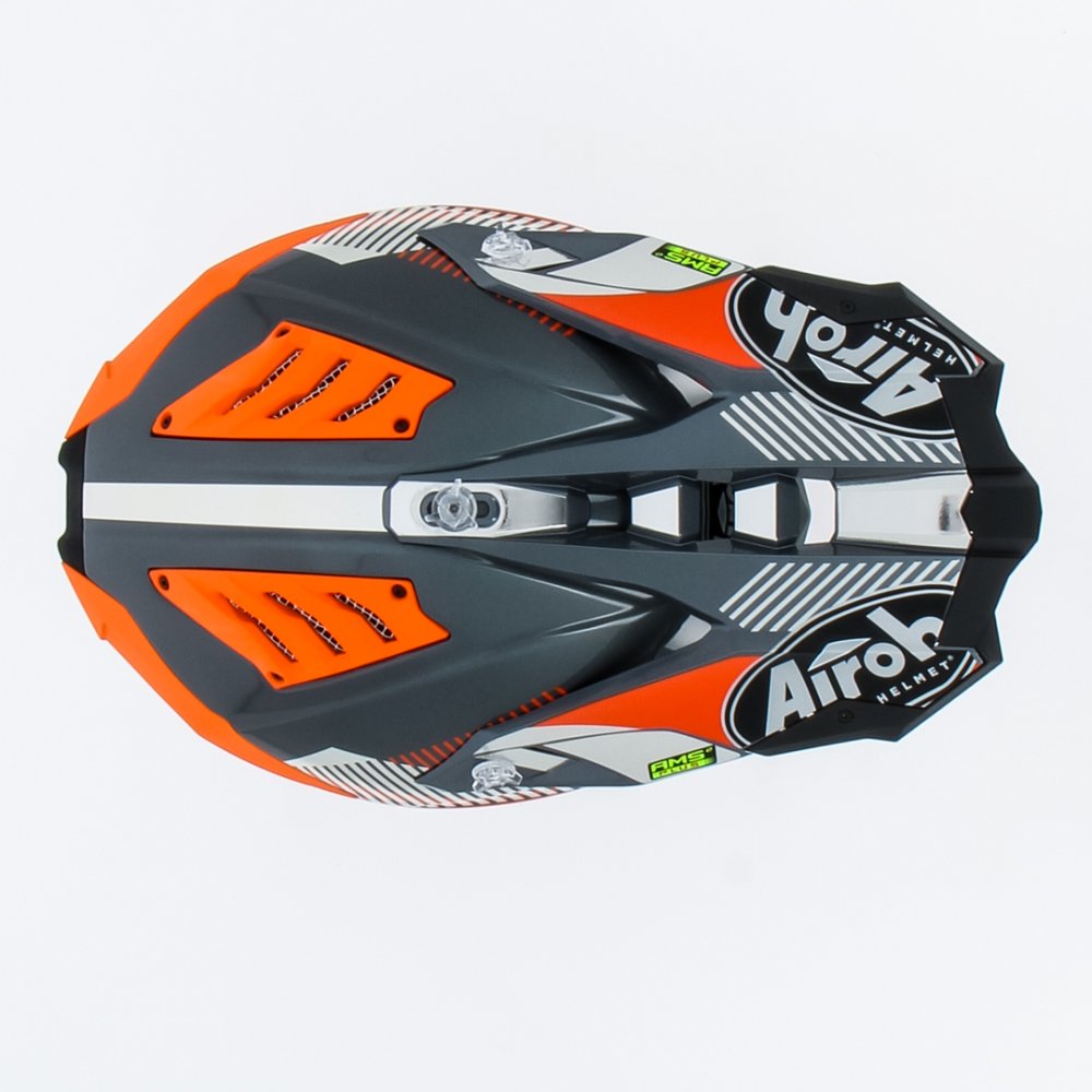 Casco Airoh Aviator 3 Wave argento