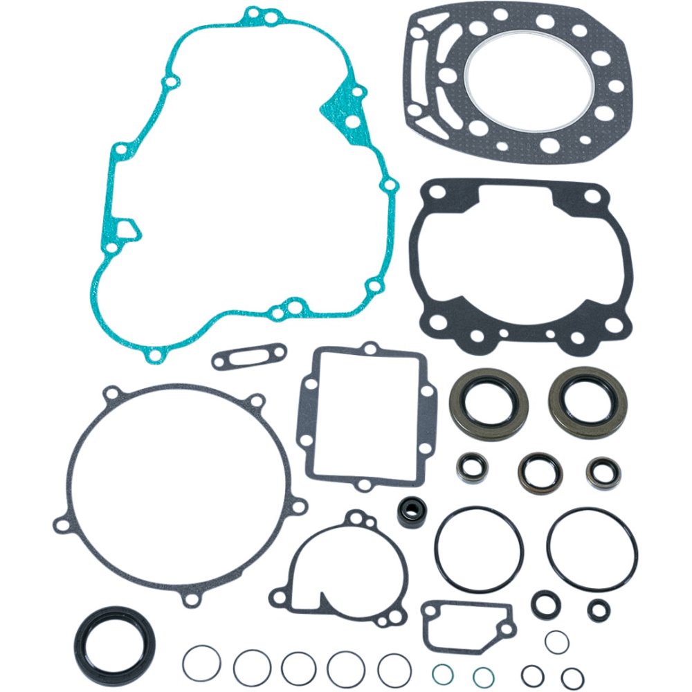 Kit completo juntas motor con retenes aceite Mooseracing Kawasaki KX 500 86-87