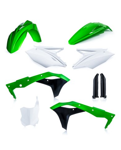 FULL KIT DE PLASTICOS KAWASAKI KXF 250 2017 FULL KIT DE PLASTICOS KAWASAKI KXF 250 2017