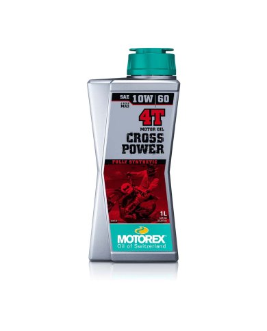 Aceite motor Motorex Cross Power 4T 10W60 (1 Litro) Aceite motor Motorex Cross Power 4T 10W60 (1 Litro)