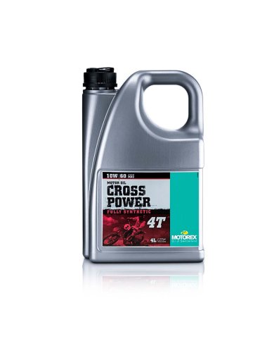 Aceite motor Motorex Cross Power 4T 10W60 (4 Litros) Aceite motor Motorex Cross Power 4T 10W60 (4 Litros)