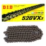 Cadena DID 520VX3 negra Cierre rápido(Reforzada con retenes)