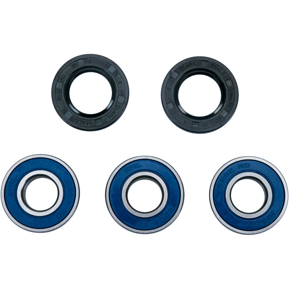 Kit de rodamientos rueda trasera Mooseracing Kawasaki KX 80 98-00 / KX 85 01-21