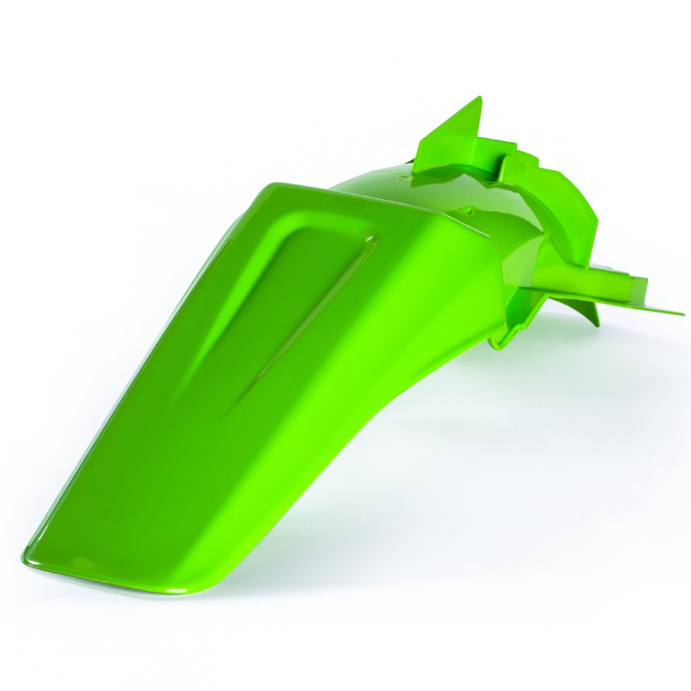 GUARDABARROS TRASERO VERDE KAWASAKI KX 125/250 99/02