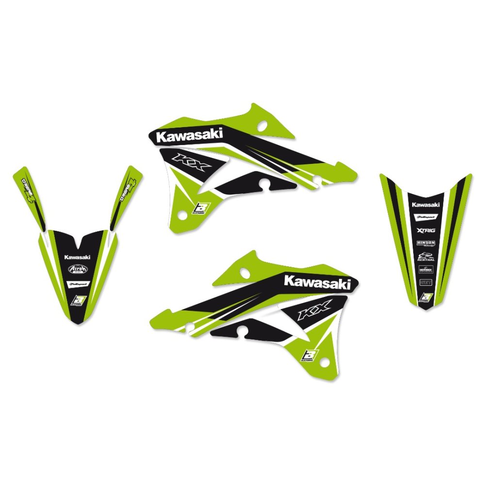 Kit de adhesivos Blackbird Racing Dream 4 Kawasaki KX 85 14-21