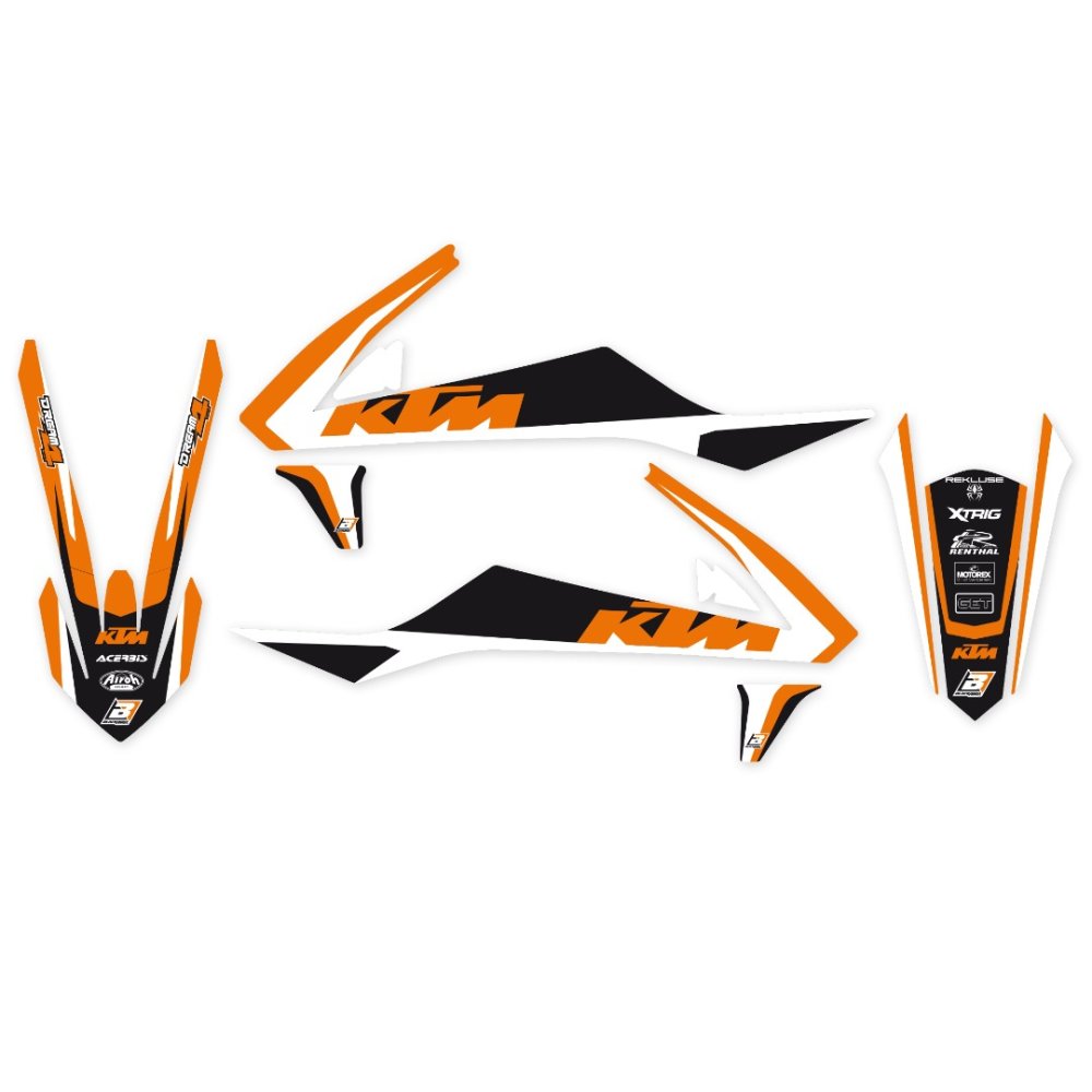 Kit de adhesivos Blackbird Racing Dream 4 Ktm SX 85 18-24