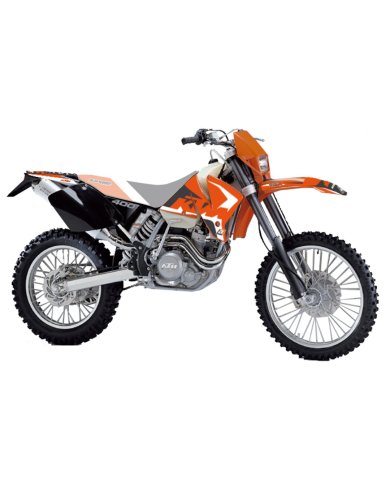 Kit de adhesivos Blackbird Racing Dream 4 Ktm EXC 01-02 Kit de adhesivos Blackbird Racing Dream 4 Ktm EXC 01-02