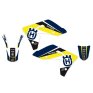 Kit de adhesivos Blackbird Racing Dream 4 Husqvarna TE-TC 400-570 01-04