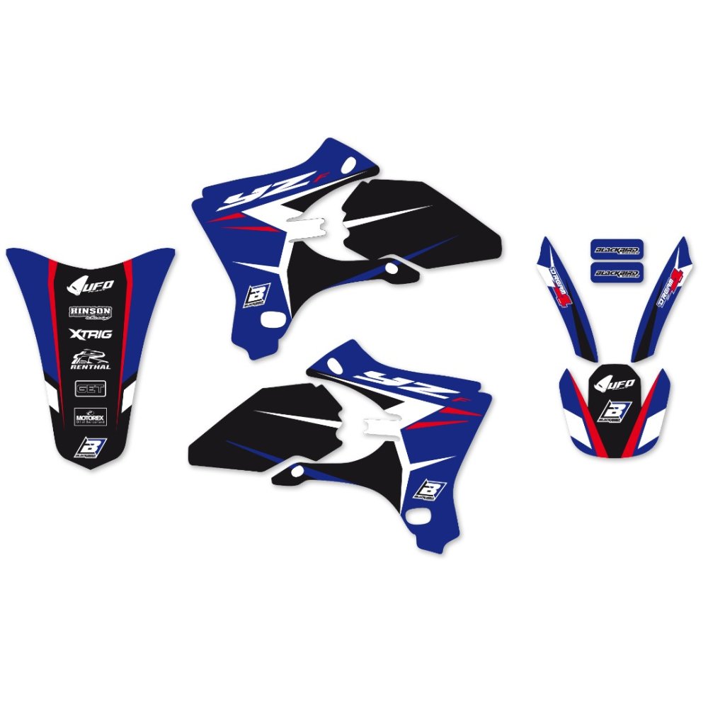 Kit de adhesivos Blackbird Racing Dream 4 Yamaha YZF 250 / YZF 450 03-05