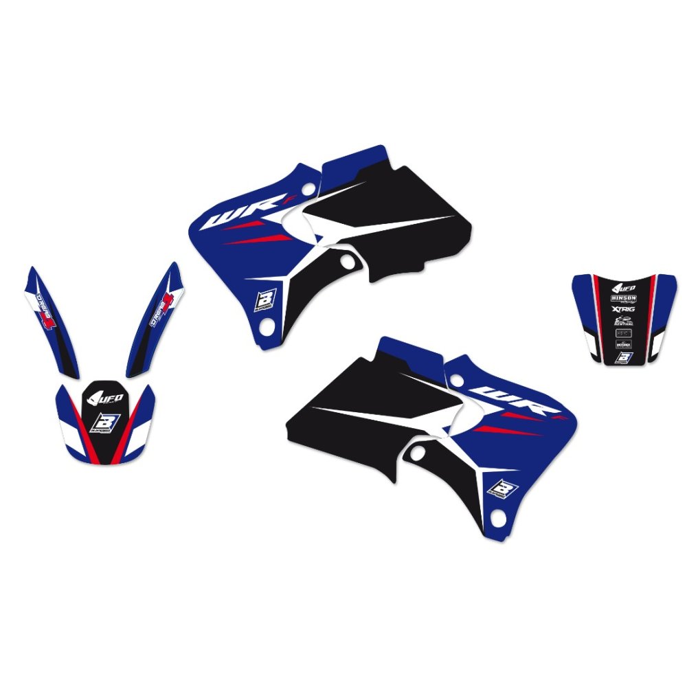 Kit de adhesivos Blackbird Racing Dream 4 Yamaha WRF 250 / WRF 426 98-02