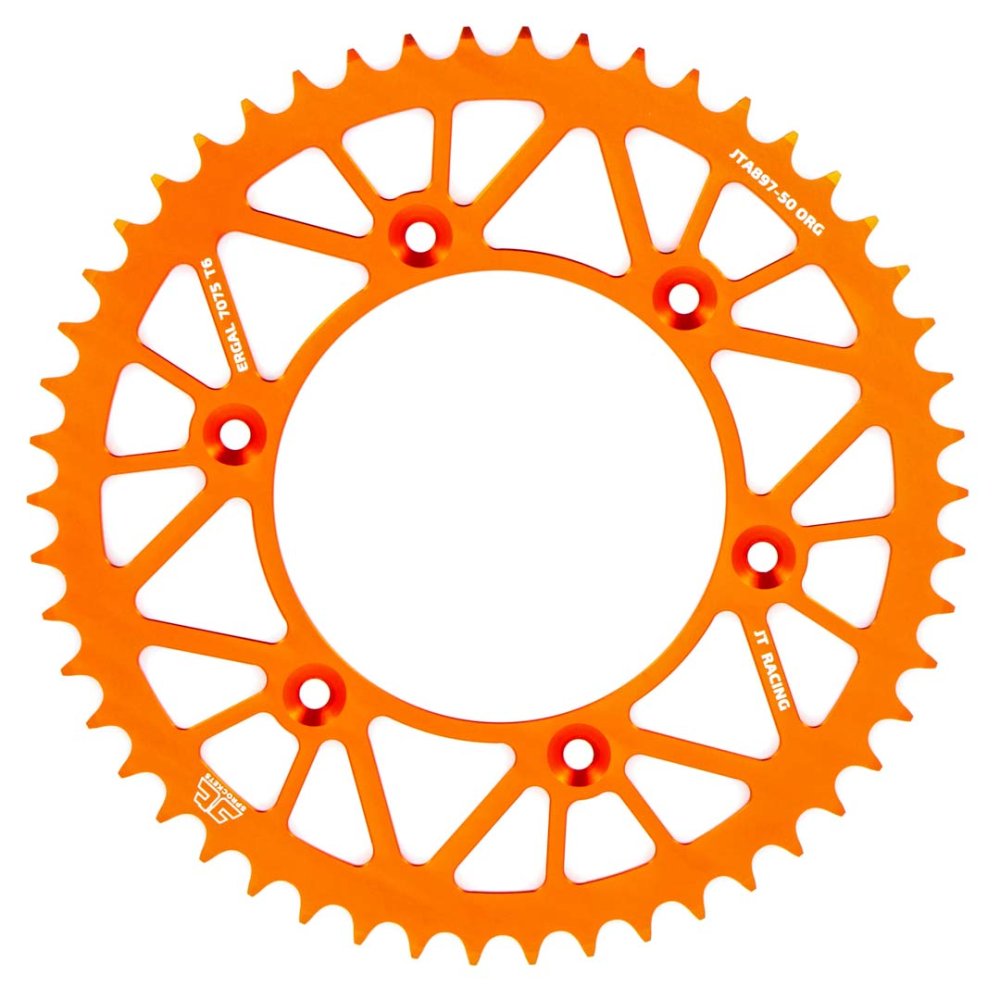 Corona aluminio JT KTM 00-25 / Husqvarna 14-25 / Gas Gas 21-25