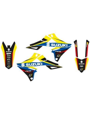 Kit de adhesivos Blackbird Racing Dream 4 Suzuki RMZ 250 19-22 / RMZ 450 18-22