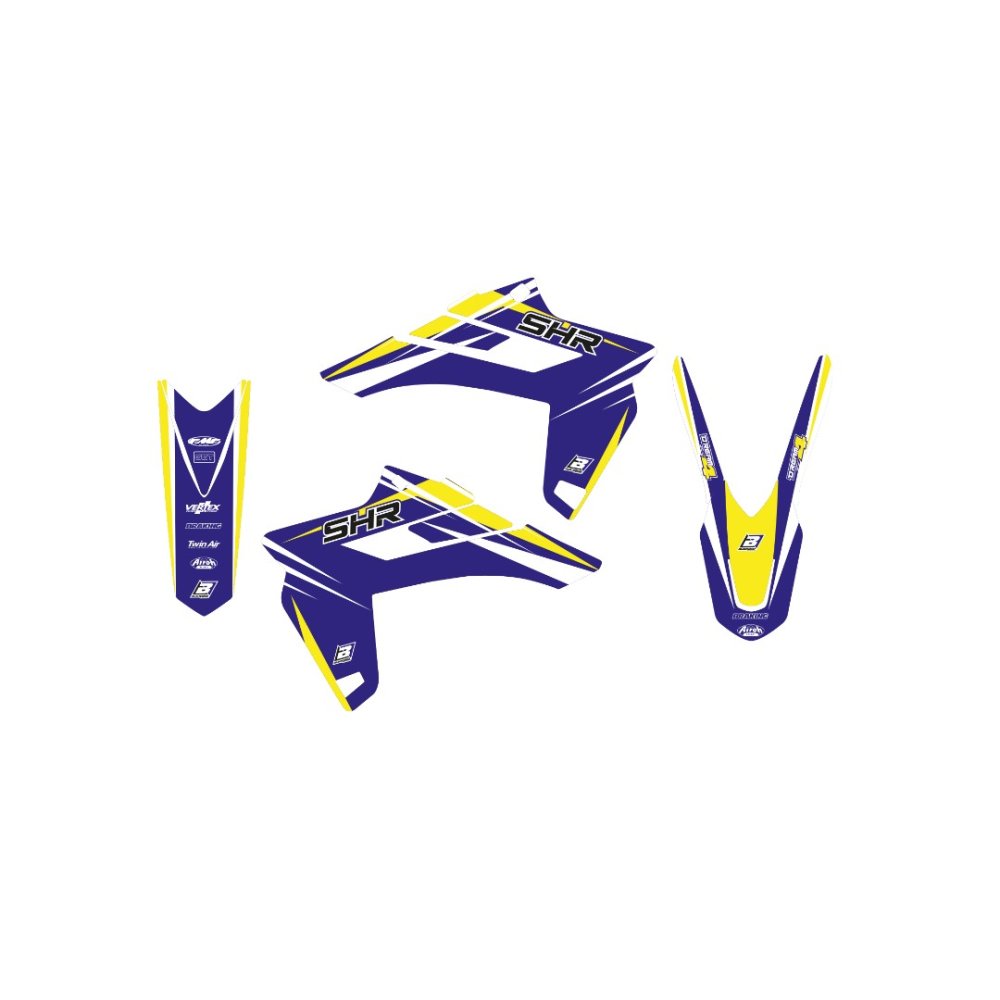 Kit de adhesivos Blackbird Racing Dream 4 Sherco SE / SE-F 13-16