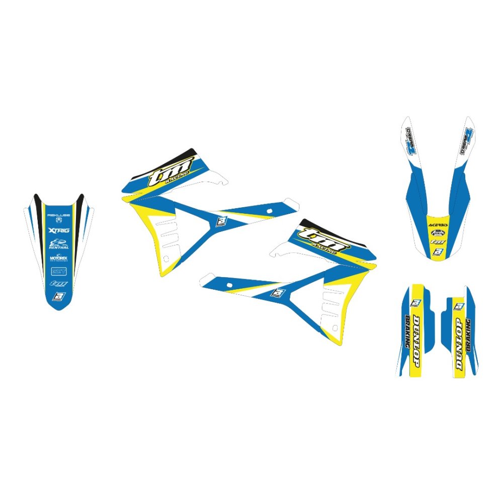 Kit de adhesivos Blackbird Racing Dream 4 TM 2T / 4T 22-25