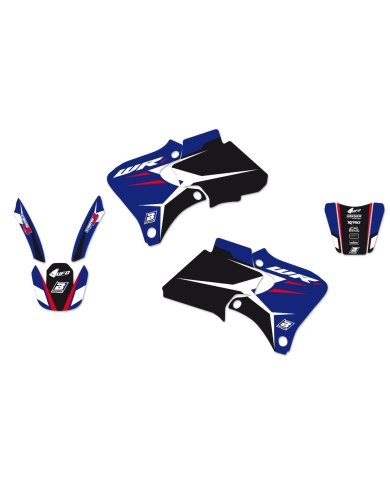 Pack plásticos + adhesivos Yamaha WRF 250 / WRF 426 00-02