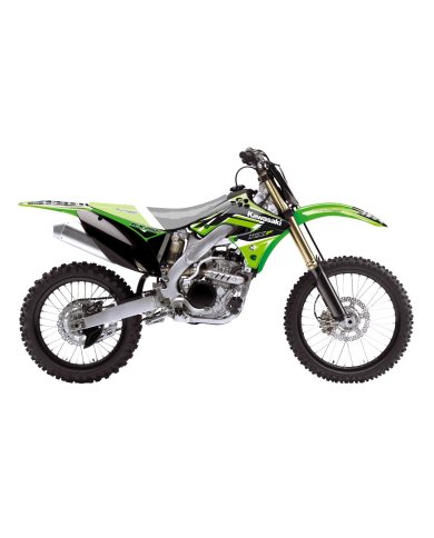 Pack plásticos + adhesivos Kawasaki KXF 250 09-12