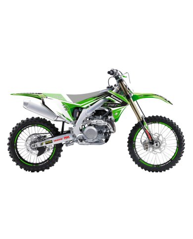 Pack plásticos + adhesivos Kawasaki KXF 250 2021 / KXF 450 19-21