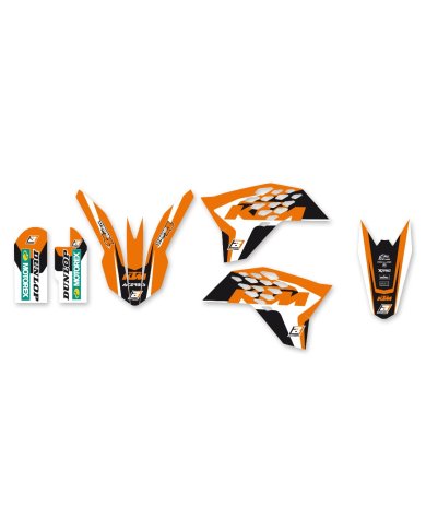 Pack plásticos + adhesivos Ktm SX 65 09-15
