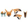 Pack plásticos + adhesivos Ktm SX 65 09-15 Pack plásticos + adhesivos Ktm SX 65 09-15