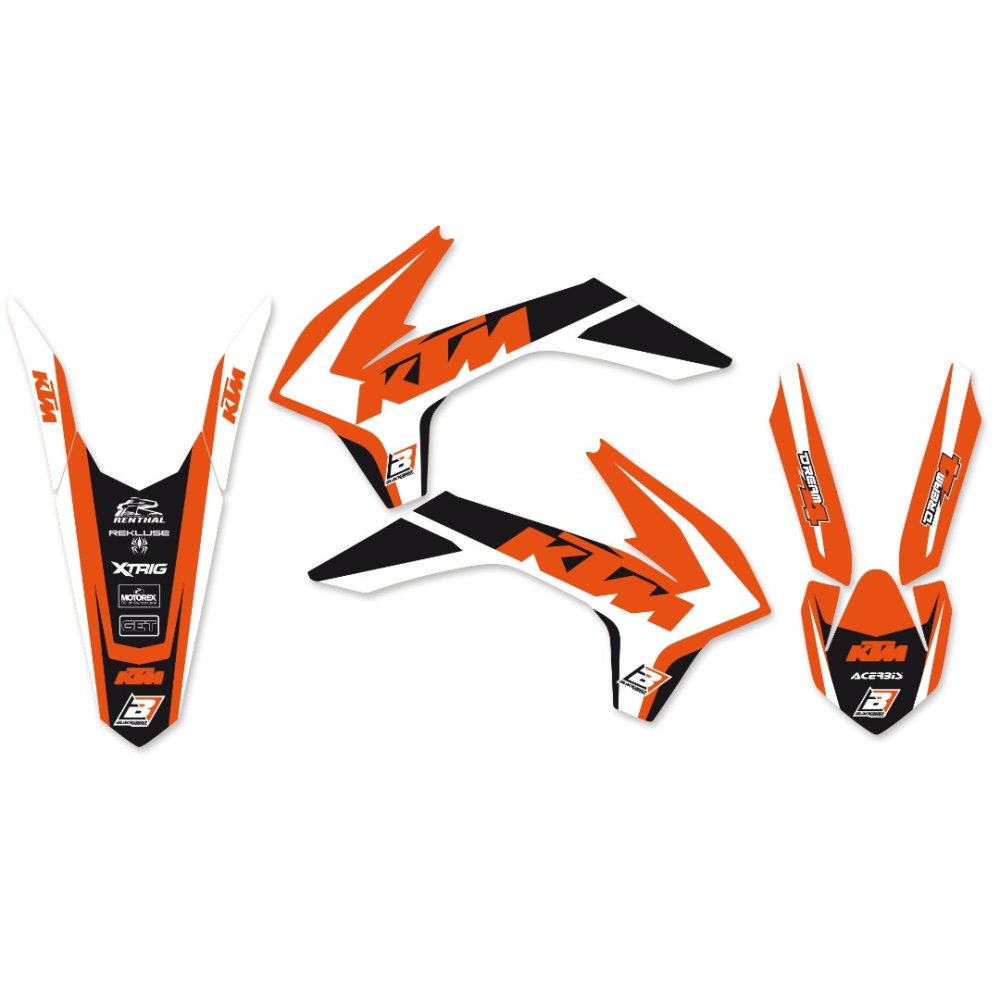 Pack plásticos + adhesivos Ktm SX 13-15 / SX-F 13-15