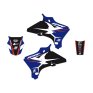 Pack plásticos + adhesivos Yamaha WRF 250 / WRF 450 06