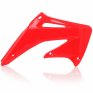 Tapas de radiador Honda CRF 02-04 rojas