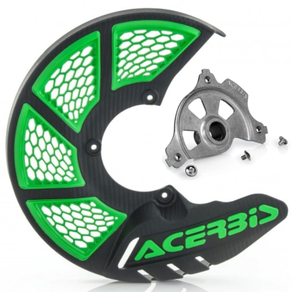 Combo protector + soporte disco delantero Acerbis X-brake 2.0 Kawasaki KX 250 F 06-20 / KX 250 4 T 2020 / KX 450 F 06-18 Combo protector + soporte disco delantero Acerbis X-brake 2.0 Kawasaki KX 250 F 06-20 / KX 250 4 T 2020 / KX 450 F 06-18