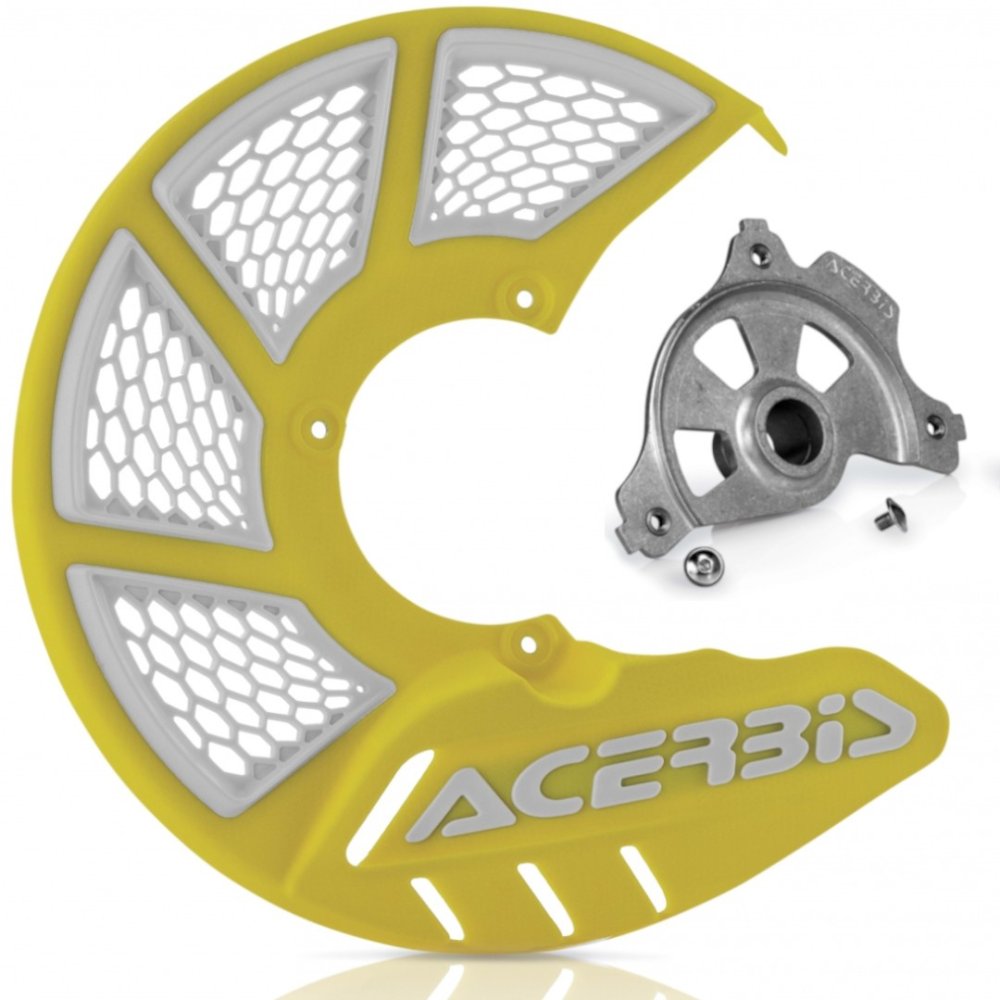 Combo protector + soporte disco delantero Acerbis X-brake 2.0 Suzuki RMZ 250 07-23 / RMZ 450 05-23