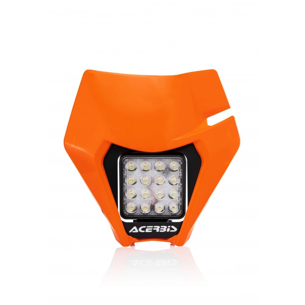 Faro Delantero ACERBIS LED Naranja