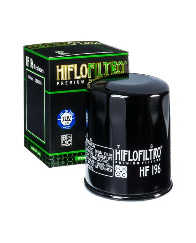 Filtro de aceite hiflofiltro HF196 Filtro de aceite hiflofiltro HF196