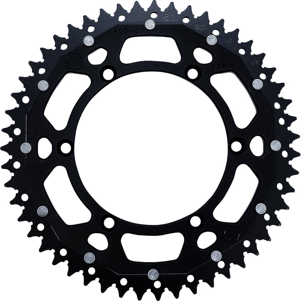 Corona acero-aluminio Mooseracing Kawasaki