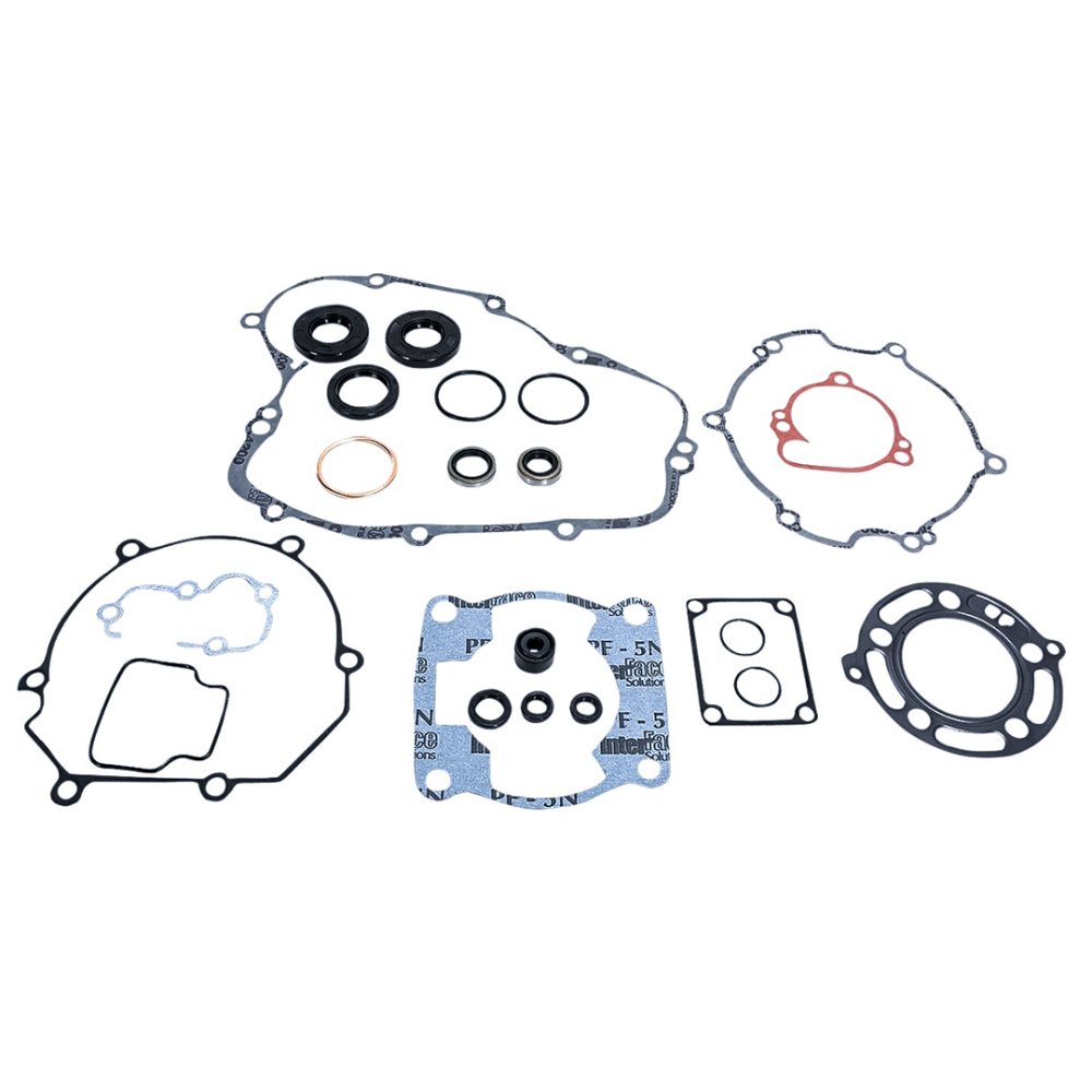 Kit completo juntas motor con retenes aceite Mooseracing Kawasaki KX 85 14-21