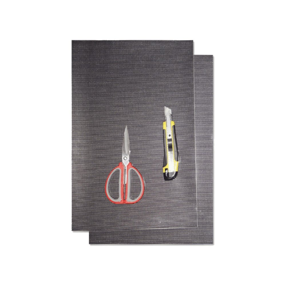 Hoja adhesiva Crystall efecto carbono (2-47x33 cm.