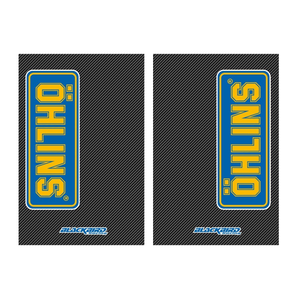 ADHESIVOS HORQUILLA ÖHLINS TIPO CARBONO