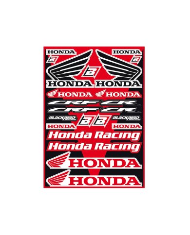 Pegatinas Sponsor BLACKBIRDRACING  HONDA CR-CRF 