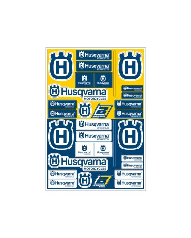 Pegatinas Sponsor Blackbird Racing HUSQVARNA