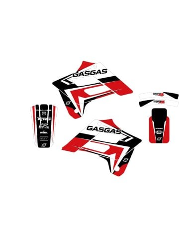 Kit de Pegatinas BlackBird Racing GASGAS EC 250 02/06 FSE 400/450 02/06