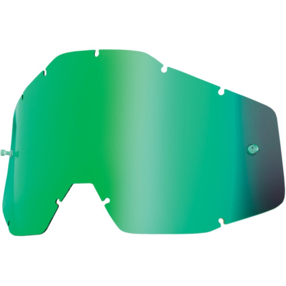 Cristal Gafas 100% verde espejo Accuri/Strata niño Cristal Gafas 100% verde espejo Accuri/Strata niño